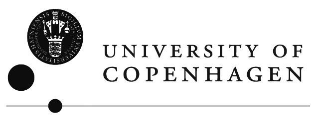 Logo of the University of Copenhagen (KU).