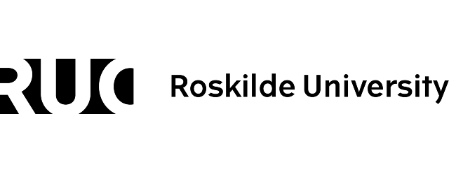 Logo of Roskilde University (RUC).
